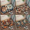 Exotic Pattern Floor Mat Living Room Decoration Home Sofa Non-Slip Carpet Study Bedroom Tatami Children'S Soft Floor Mat