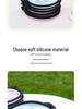 Collapsible Silicone Travel Pet Bowl - Portable & Easy To Clean for Cats and Dogs