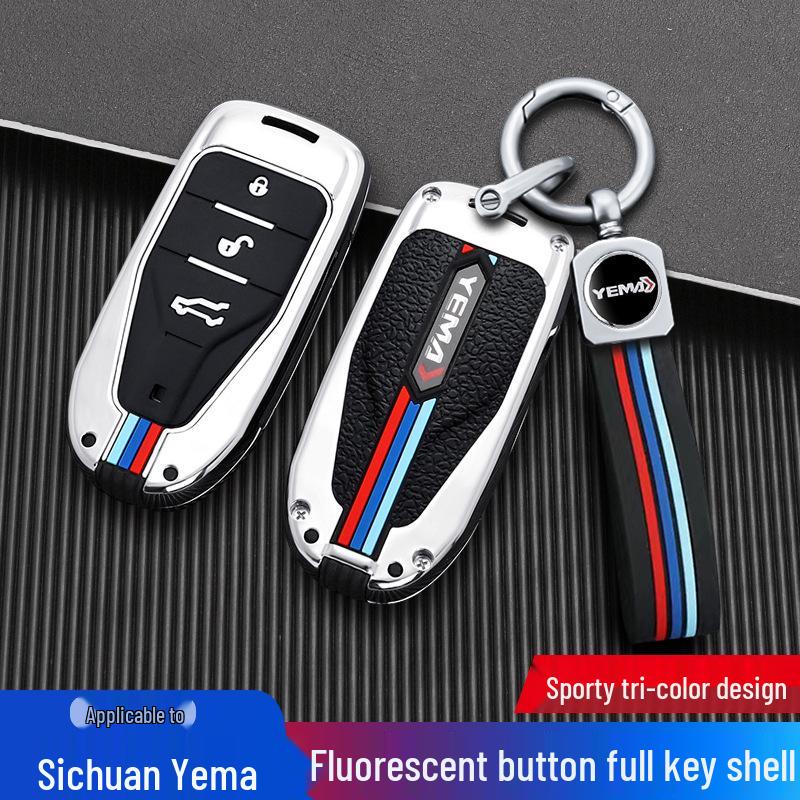 Pouzdro na klíče Mustang T70/T80: Prémiový kovový ochranný kryt pro muže