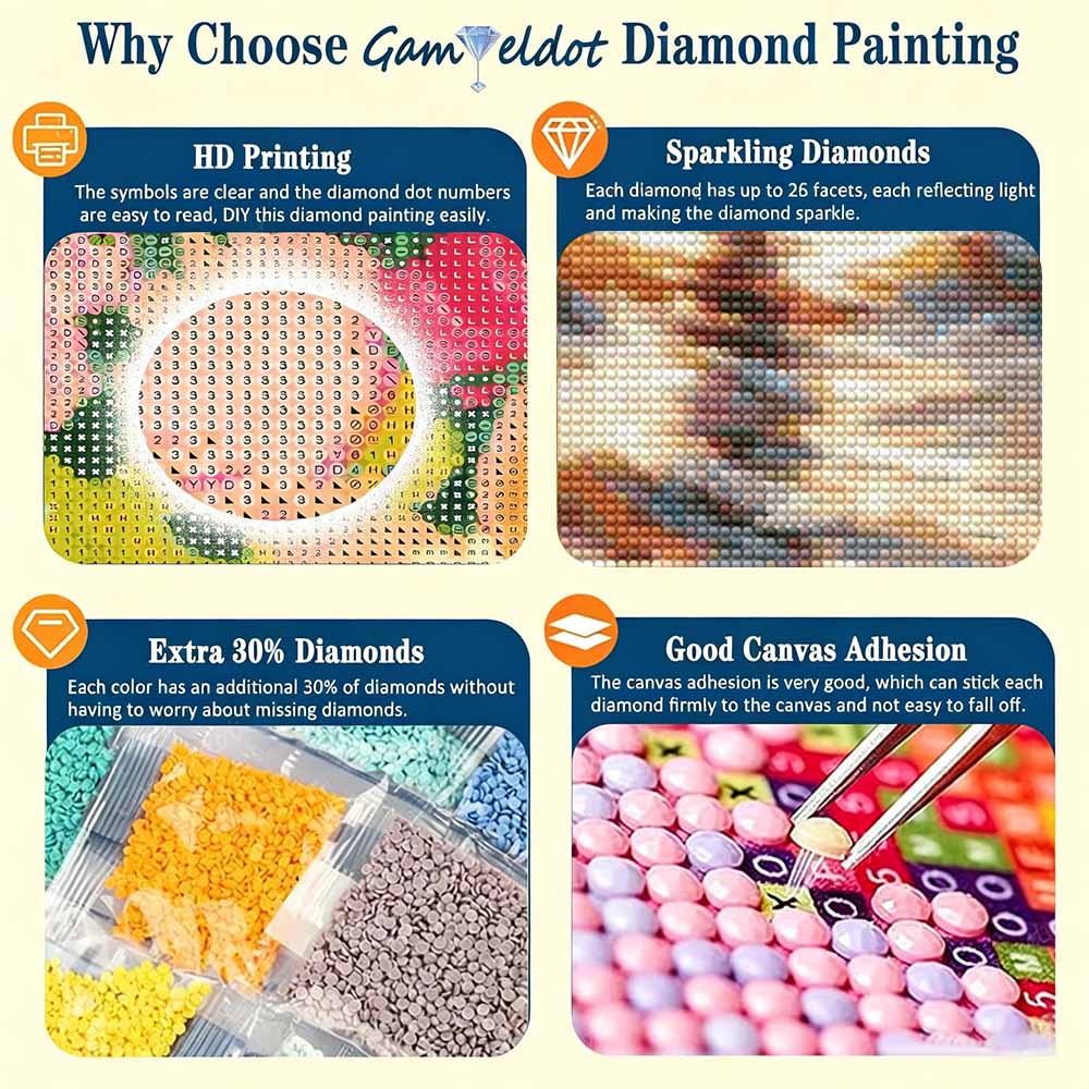 Diamond painting Jesus walking on water DIY 5D home room decoration kit
