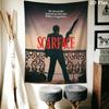 Scarface Wall Tapestry Aesthetic Wall Hanging Printed Fabric Blanket Decorative Tapestries for Bedroom Living Room Home Decor
