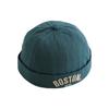 Cotton Children Melon Beanie Letter Embroidered Bucket Hat Hip Hop Fashion Landlord Cap  Summer