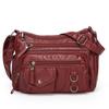 Women's Multi-Compartment Shoulder Bag Middle-Aged and Elderly Mother's Bag Crossbody Bag Small Square Bag
