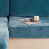 Fluwelen Stof Woonkamer Bank Kussenhoezen Elastische Bankhoes L-vormige Bankzittinghoes Sets Hoes Fauteuil Chaise Longue Hoes Gebruikt Voor Woonkamer