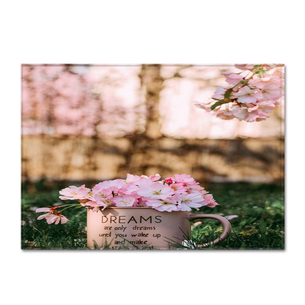 Scenic Carpet Feather Wind Bedroom Floor Mat