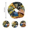 Women Ethnic Style Headband Hair Scrunchies Elastics Large Intestine Hair Band Ponytail Hair Rope Elegant Hair Accessories