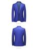 2023 Summer Men's Solid Color Single-Breasted Casual Suit Jacket