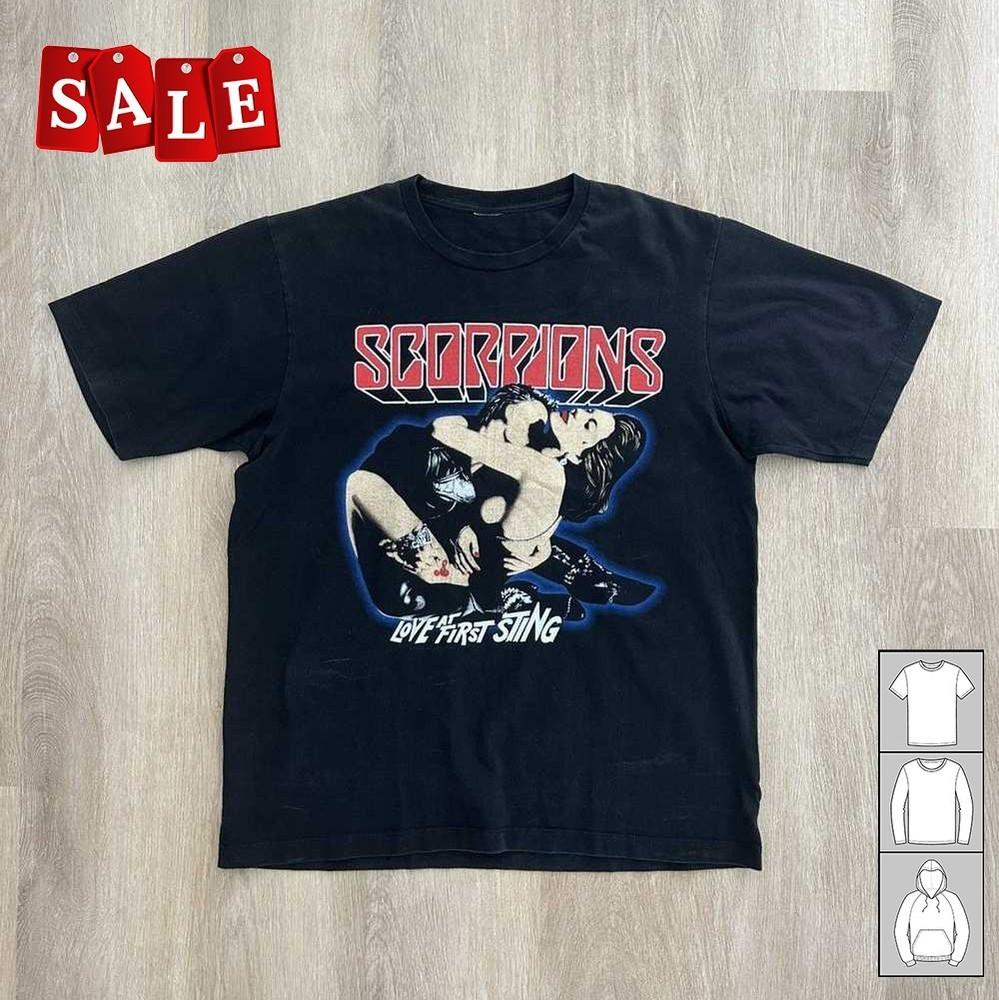 

New Vintage Scorpions Gift For Fans Unisex S5XL Shirt CA649 Unisex T-Shirt XXXL