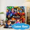 Custom Name Ro-blox Adventure Quests Blanket bed sofa Blanket Flannel Blanket for Camping, Hiking, Picnic Essentials,gift for Fan family