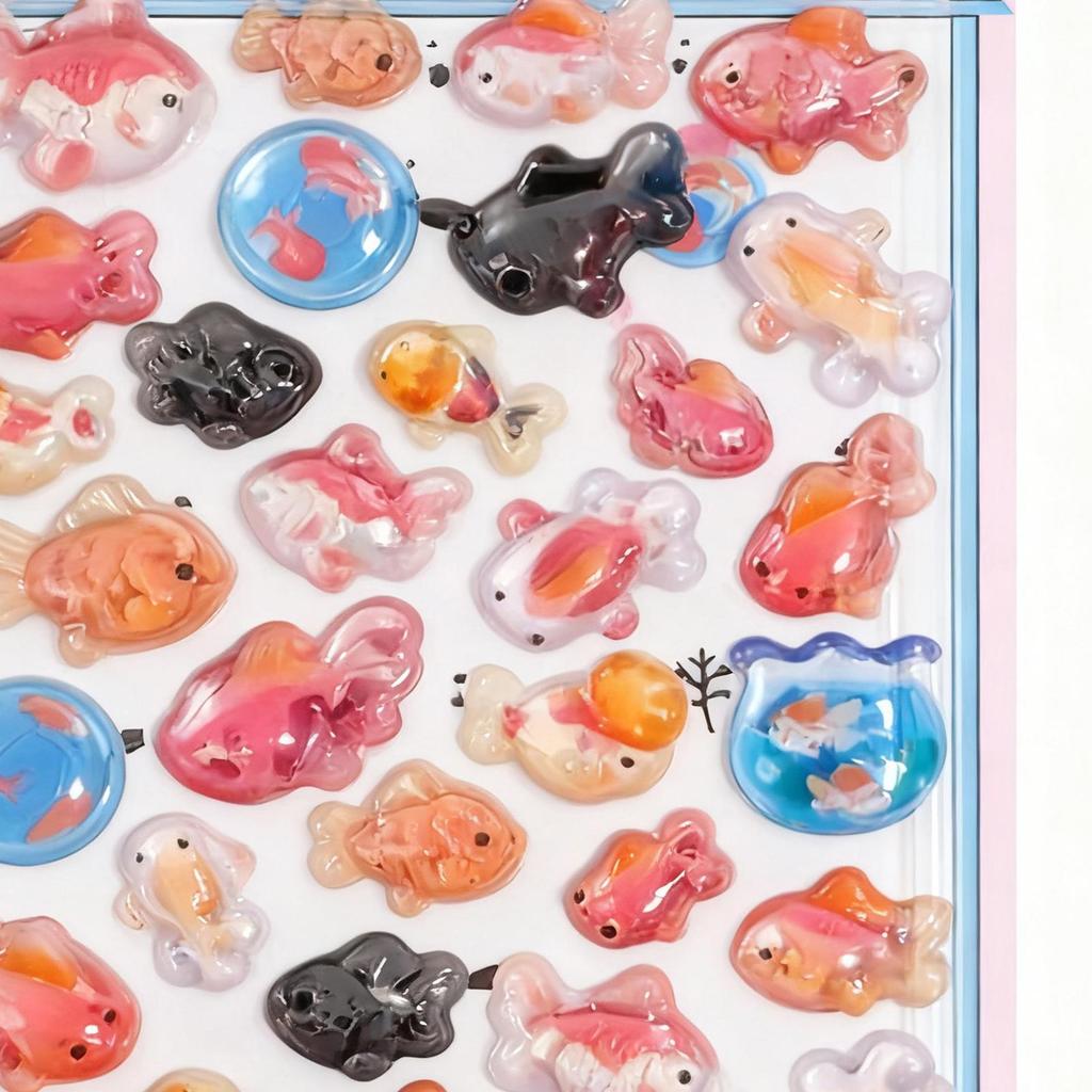 3D Self-adhesive Decals Stickers DIYS Reward Stickers For Girl Boy Gift For Scrapbooking Hand Account Decals Hand Account Decals
