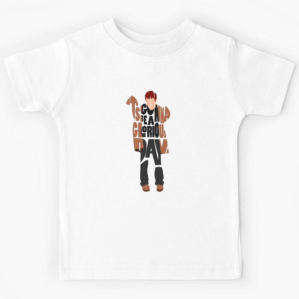 Typographic and Minimalist Thom Yorke Illustration Kids T-Shirt 140