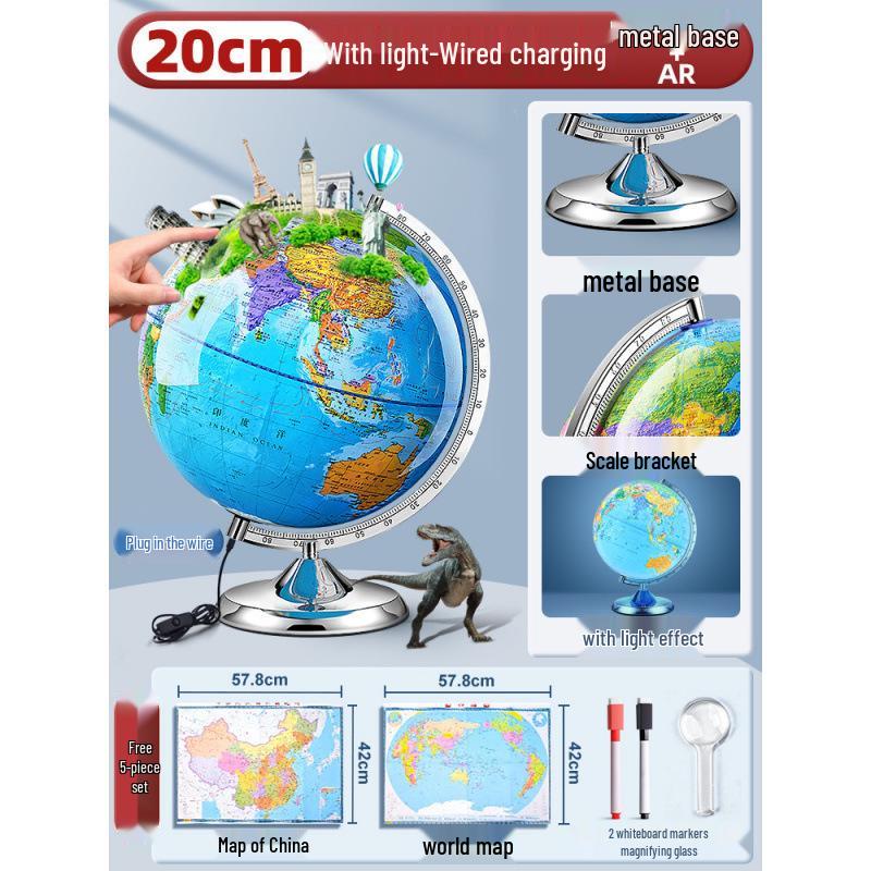 3D Magnetic Levitation Globe for Elementary and Junior High Students