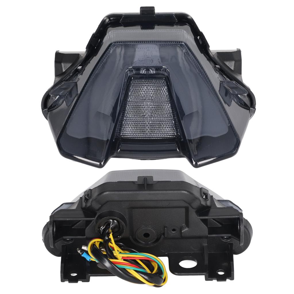 Motorcycle LED Tail Light IP67 Proof Rear Brake Lamp Replacement for MT07 2021 and Up