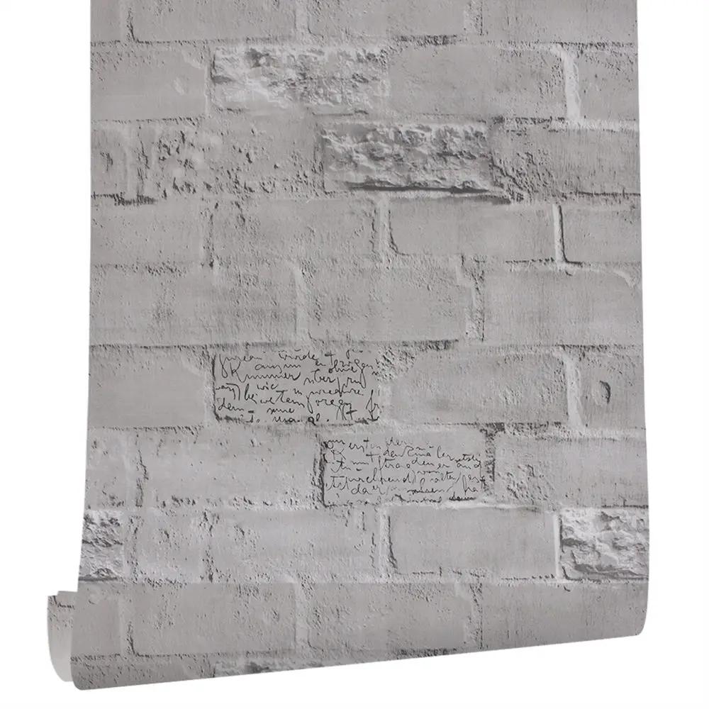 Stone Peel and Stick Wallpaper Decoration Stone Wallpaper Self-Adhesive Wall Paper for Home Decor TV Wall Easy To Peel Stick