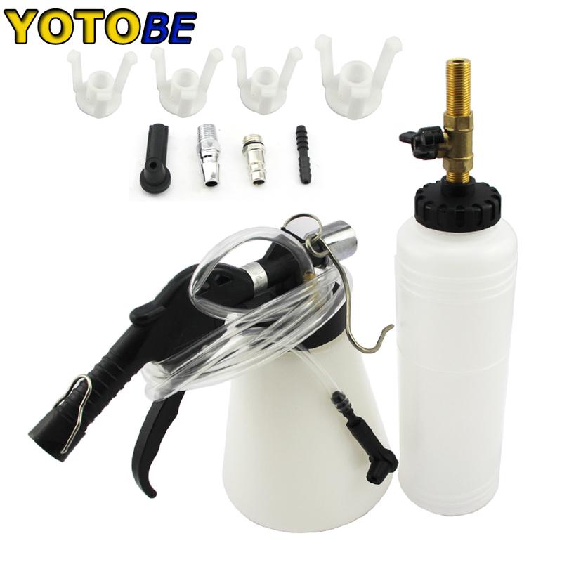 

Pneumatic Brake Fluid Extractor Tool For Cars/Trucks/Motorcyles and Brake Bleed / Bleeder Kit