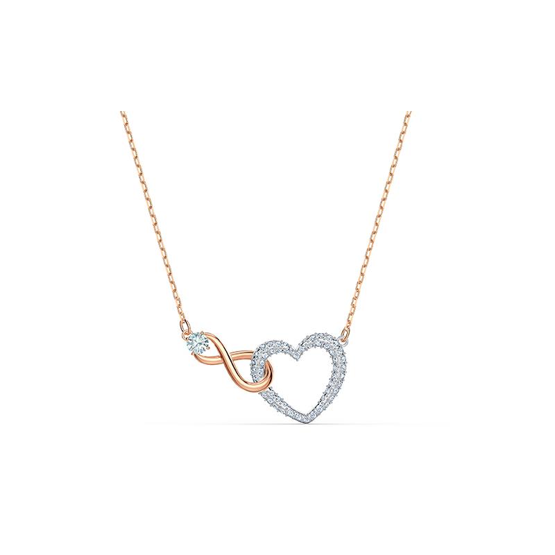 Swarovski Hyperbola Series Infinity Eternal Love Crystal Necklace Women s 5518865