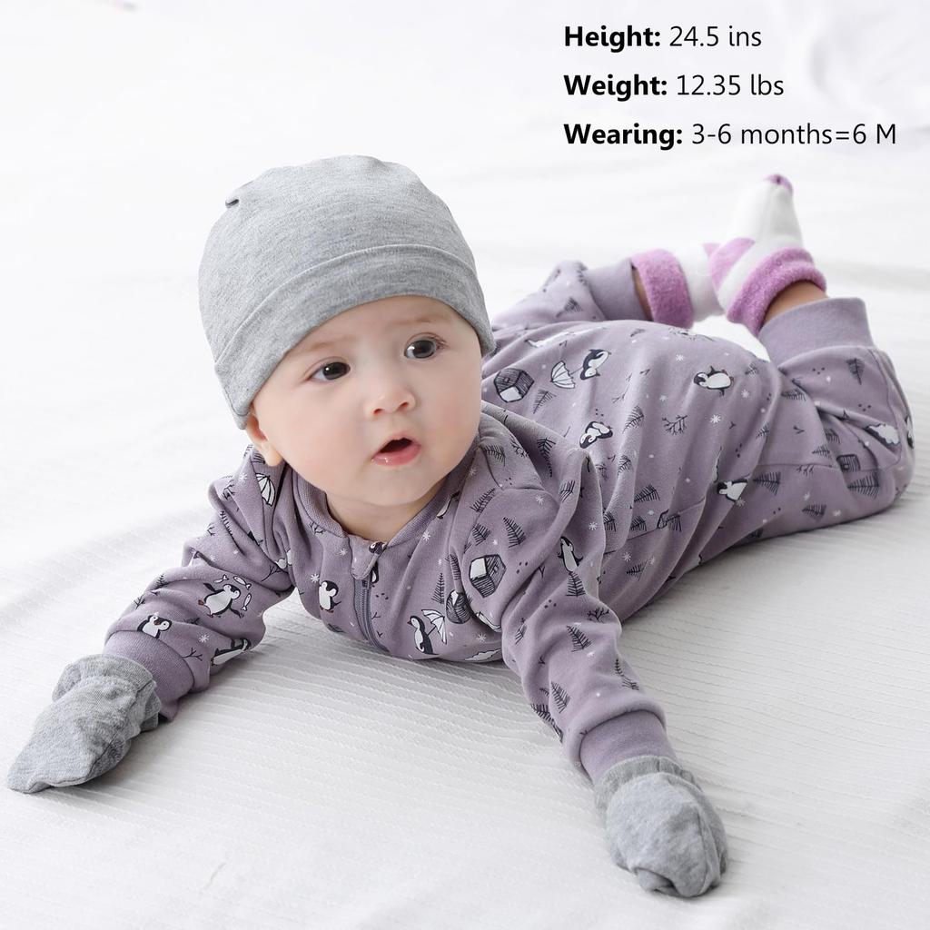 Coveralls for long baby zippered front baby shower months [MAMIMAKA] newborns, sleeves, clothes, pajamas, autumn/winter, opening, gift, 0-3