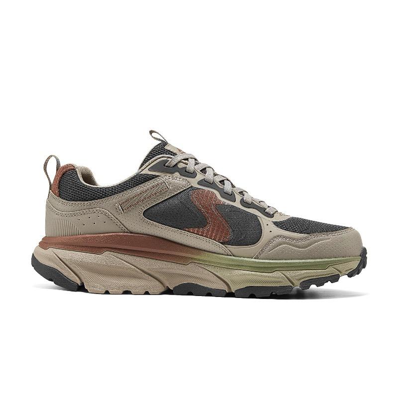 Skechers D'LUX JOURNEY Men Taupe Low Top Casual Shoes Fashion 237415-TPMT