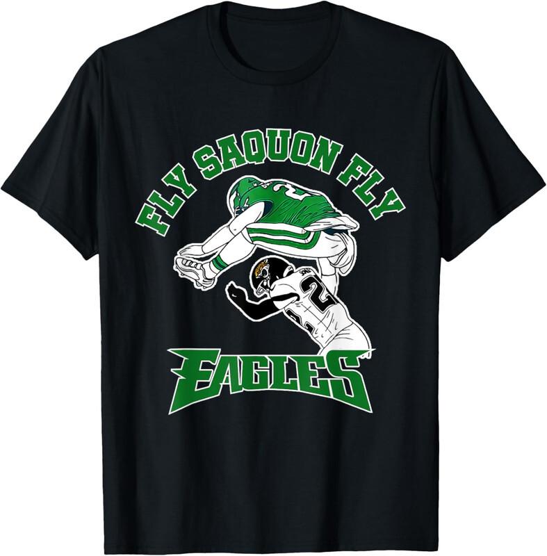 No Look Reverse Hurdle Fly Saquon Fly Barkley Sports Unisex T-shirt M