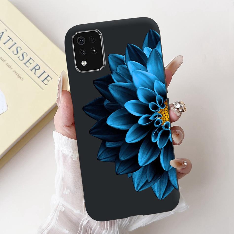 For LG K42 K52 K62 K62+ New Fashion Dusk Beach Painting Phone Case For LG K62 Plus K42 K52 (Brazil) Black Silicone Soft Case