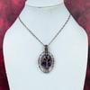 Tree Of Life Star Amethyst Pendant Copper Wire Wrapped Jewelry Gemstone Pendant