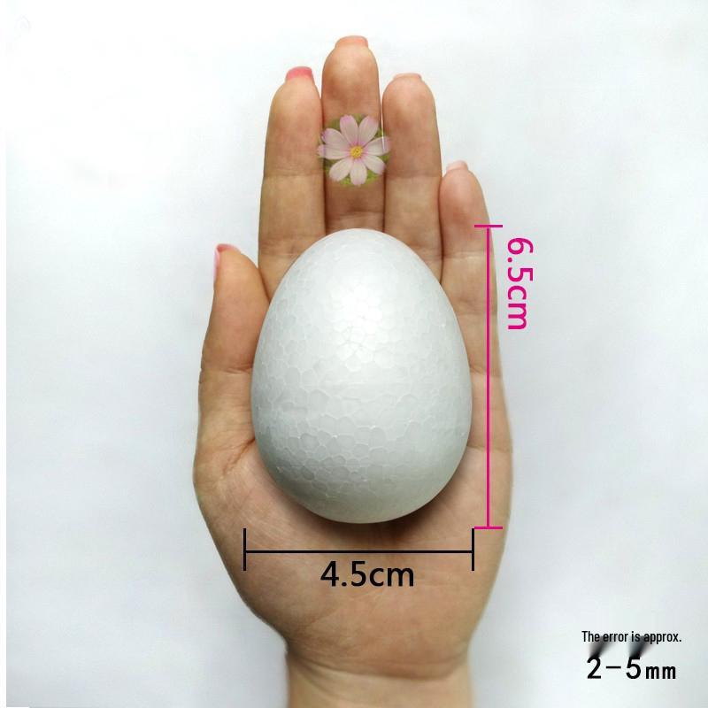 Large Foam Egg-Shaped Flower Bud for Rose, Poppy & Hyacinth Art