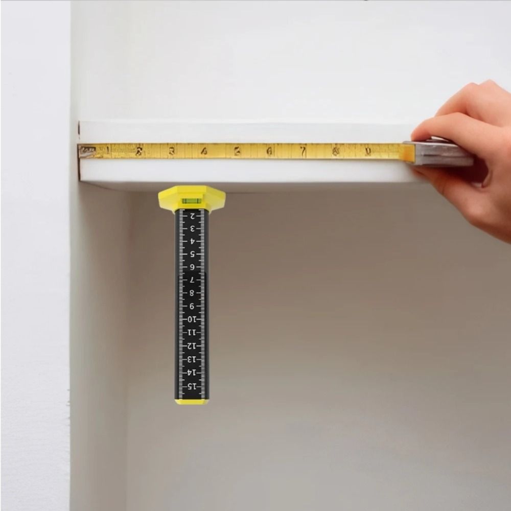Light Steel Equal Height Ruler Magnetic Floor Tile Ruler Wall Lay Tool  Floor Tiling