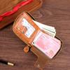 Men's Retro Zippered PU Wallet with Coin Pocket