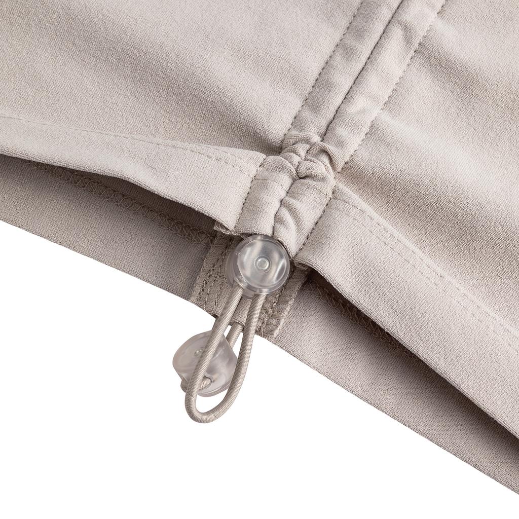 Anta Short Sleeve Knitted T-Shirt Women tops Iron-Gray 962628107-3