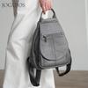 Solid Genuine Leather Women's Backpack: Fashionable, Casual, Lightweight, Multifunctional for Commuting and Travel