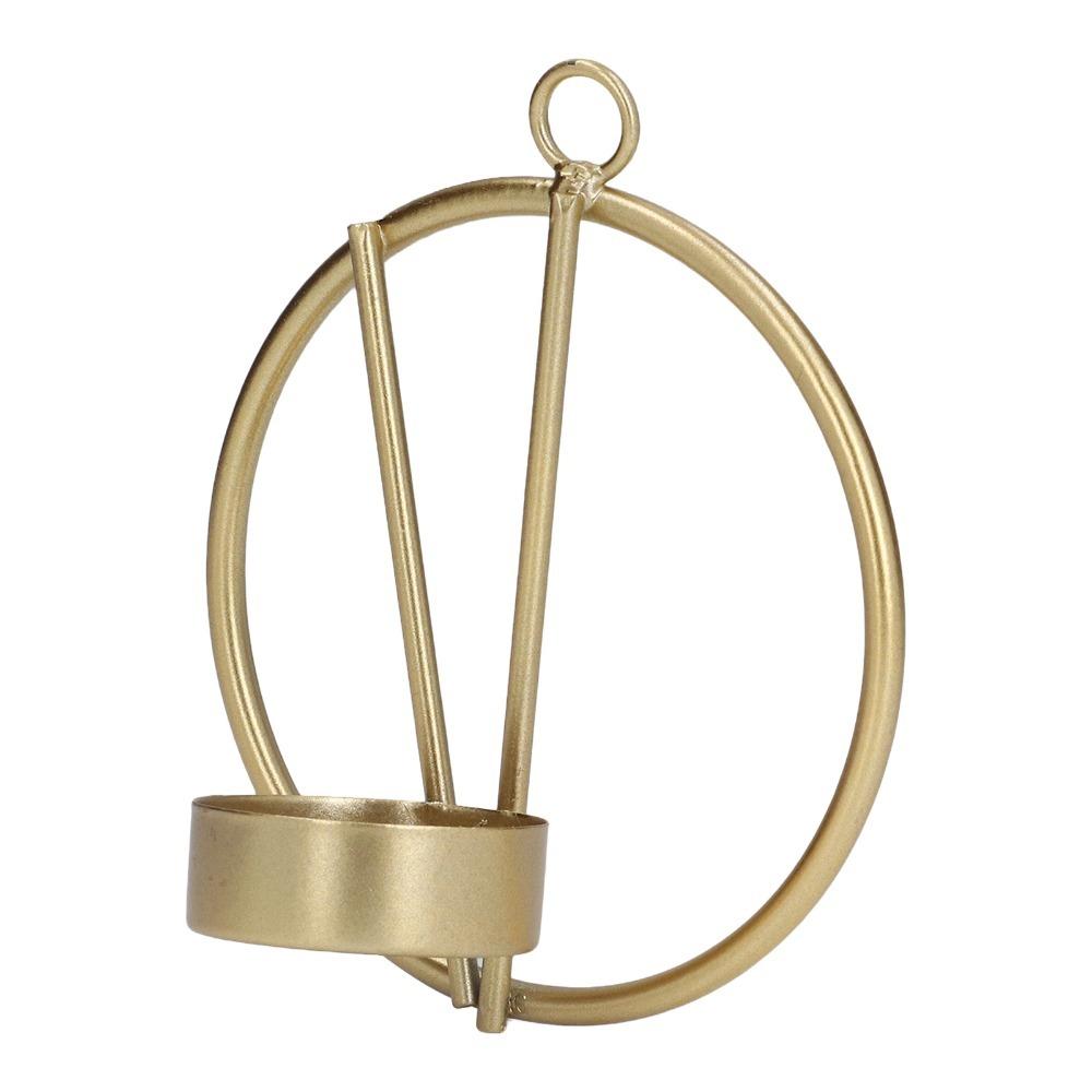2pcs Iron Round Metal Candle Holder Wall Mounted Tealight Pillar Candlestick Wedding Centerpiece