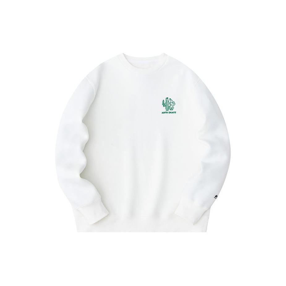 Anta Life Collection Sweatshirt Unisex Ivory White 172428706-1 S