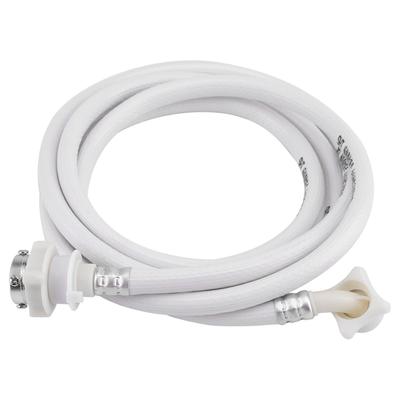 Washing Machine Water Inlet Hose Washer Pipe Tube Connector White Color Long Length 3m