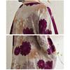 DIMANAF 2025 Women Plus Size Long Dress Loose Printing Vintage Casual Floral Oversize Long
