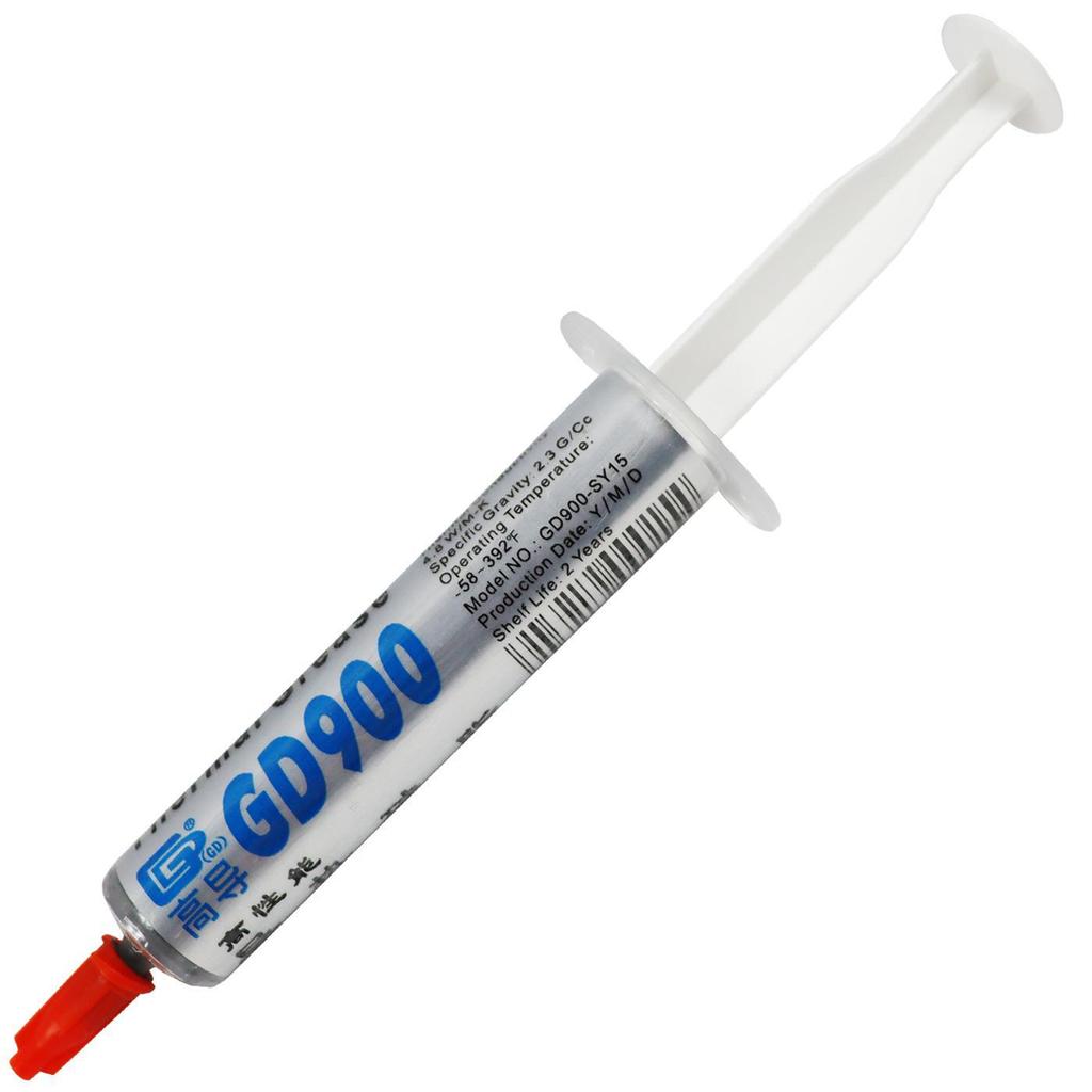 GD900 Thermal Grease: High Conductivity Silicone Paste for CPU/GPU, Available In 1/3/7/15/30g