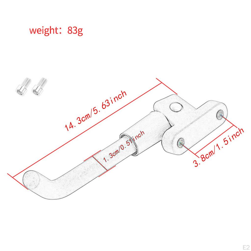 Scooter Kickstand Non Slip Lightweight Sturdy Holder for M365