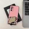 Cute Capybara Cartoon Phone Case For Samsung Galaxy A73,31,32,72,41,J7,8,9,53,52,71,22,Note Soft Black Silicone Cover