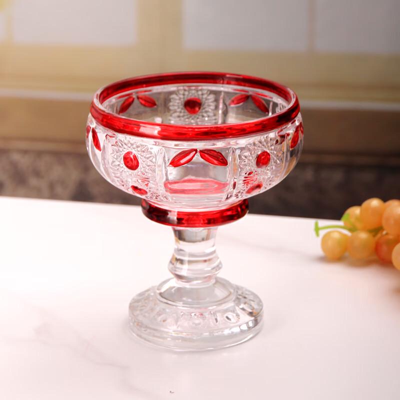 Flavinmci Ręcznie Malowana Kryształowa Szklana Misa Podstawka