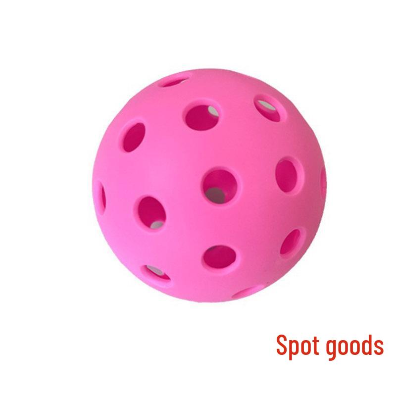 Crazy Pickleballs: Multicolor 40/26-hole 74MM TPE Injection Molded Pickleballs