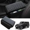 Center Console Cover Compatible With Jeep Wrangler JL 2018-2025, Armrest Cover With Pockets For Jeep Gladiator JT -2025, Armrest Cushion For Wrangler