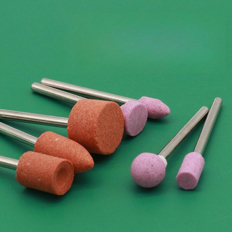 3 BUC, 4 BUC mini flint boy 3mm șlefuire și lustruire, disc de șlefuit cap de șlefuit corindon gravură Wenwan șlefuire și lustruire ceramică jad