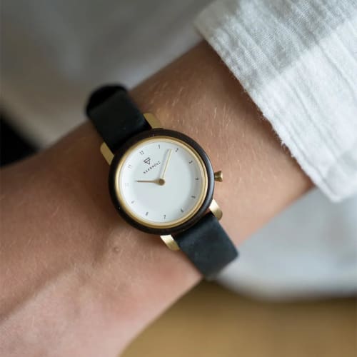 Kabholz Women's Wooden Watch, German Design, Waterproof, Officially Imported, MSOP6595