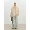 Winter new high-end fashion casual imitation silver fox fur integrated stand-up collar environmentally friendly fur short jacket winter
