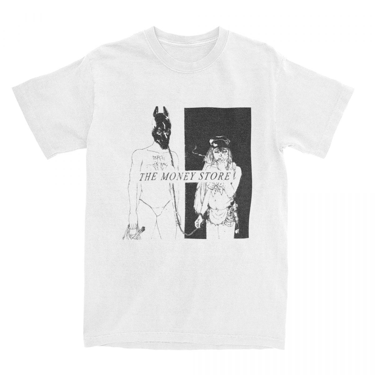 

Мужская Женская Футболка Death Grips The Money Store Смешная 100% Хлопок Короткий Рукав Летняя Винтажная Футболка с Круглым Вырезом Большого Размера L