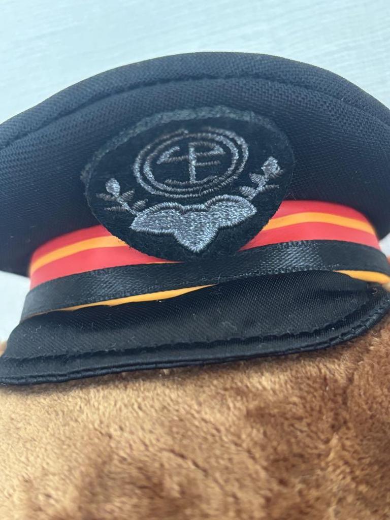 [USED] Tully's Coffee Keikyu Limited Edition Teddy Bear with Tag, Limited To 500 Pieces, Rare