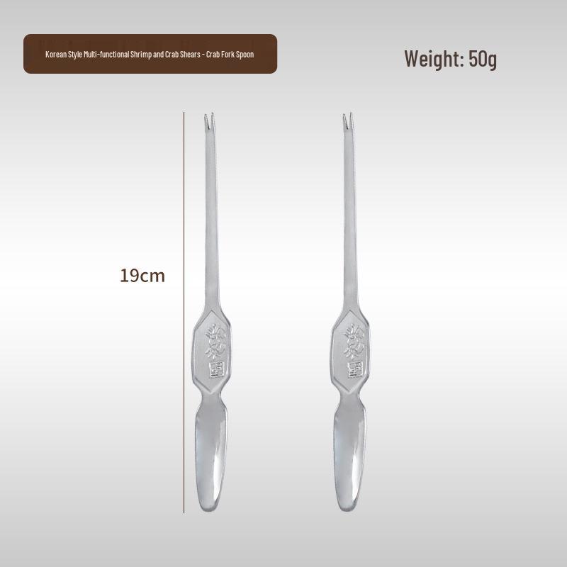 Stainless Steel Multipurpose Crab and Shrimp Scissors