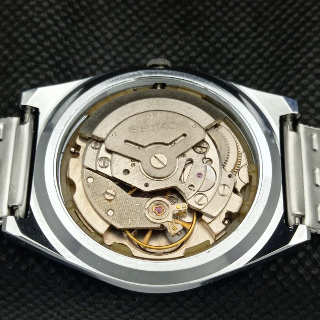 REFURBISHED VINTAGE SEIKO 5 AUTO 6309A JAPAN MENS SILVER WATCH 593a-a311249-2