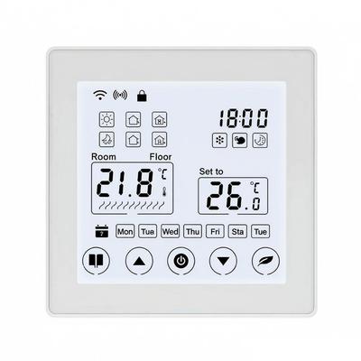 Smart WiFi Thermostat with Touchscreen Large Color Display for Energy Efficient Heating and Remote App Control