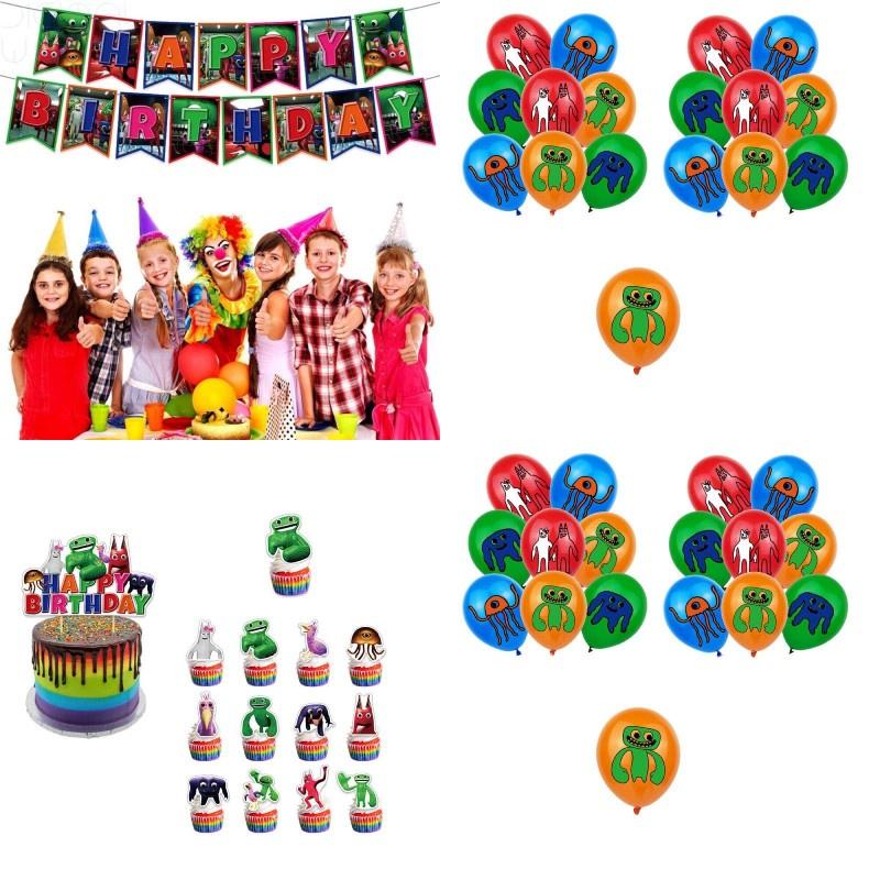 Unique Design Garten Of Banban Party Decoration Kit Personalize Your Cake