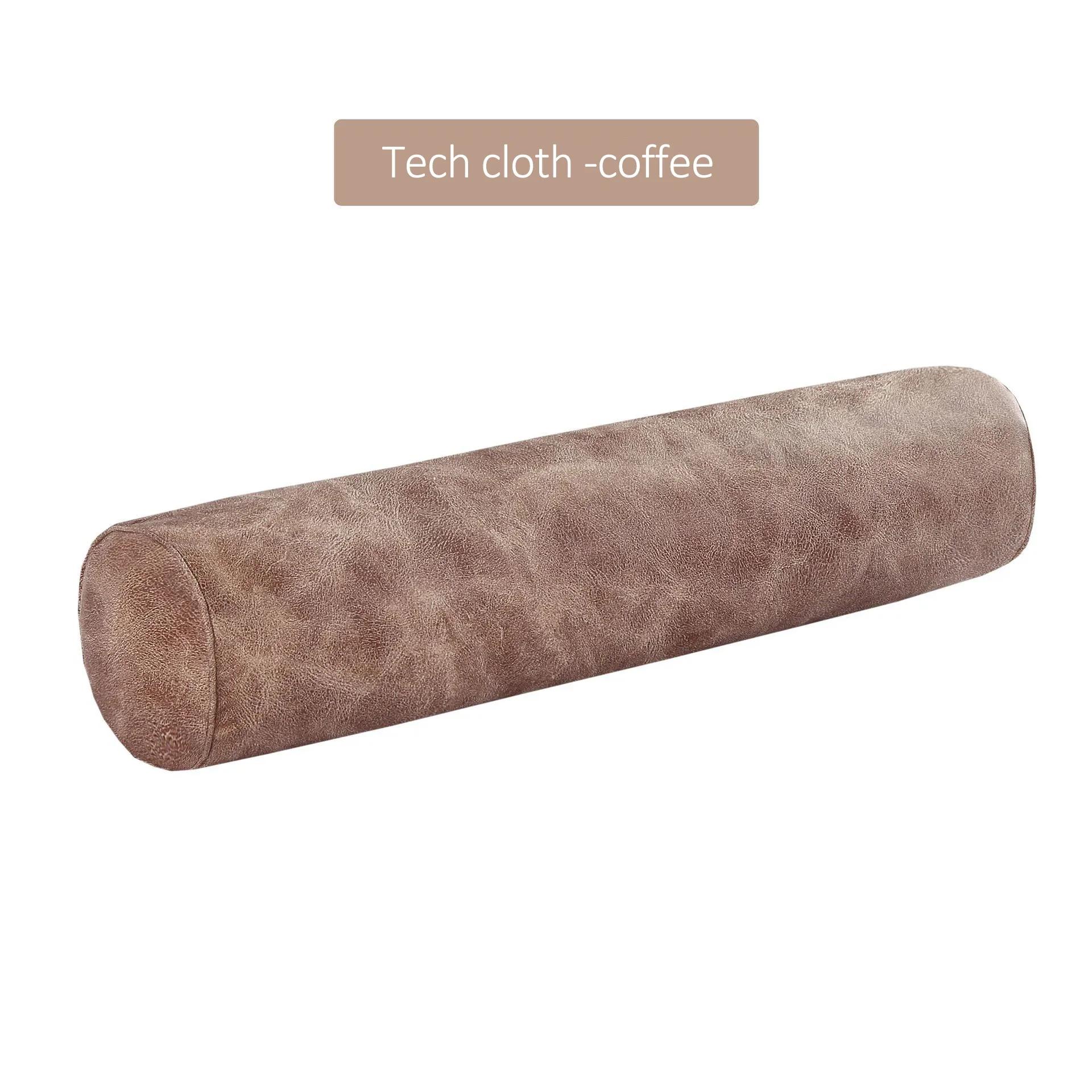 

Round Cervical Roll Cylinder Bolster Pillow Removable Washable Cover Ergonomically Designed for Head, Neck,Back, and Legs 15x40cm 1pcs
